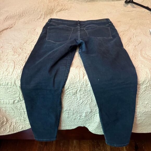 Dark Blue Women's Jeans size 12 L - Picture 10 of 11